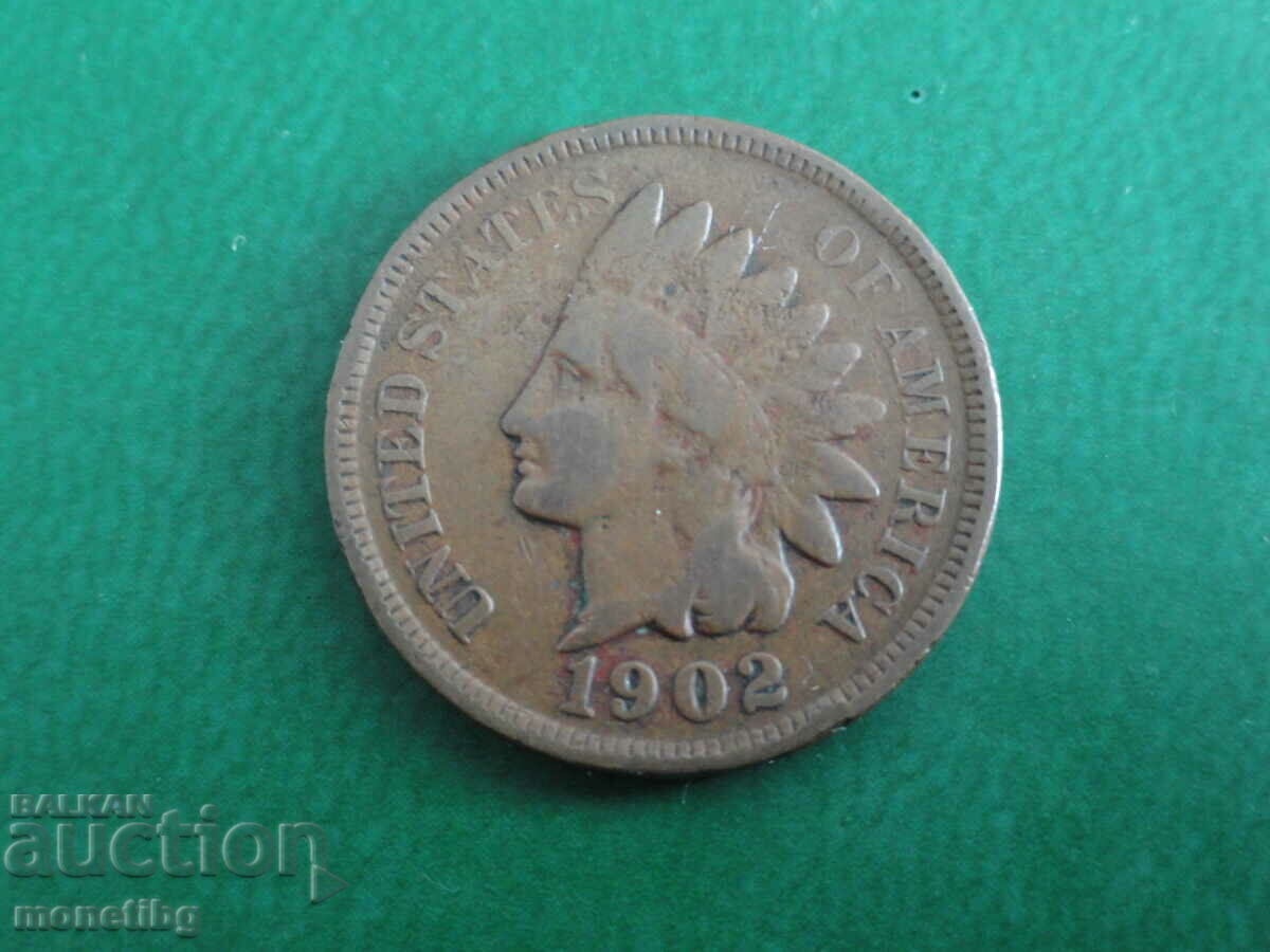Auction  USA 1902 - 1 cent