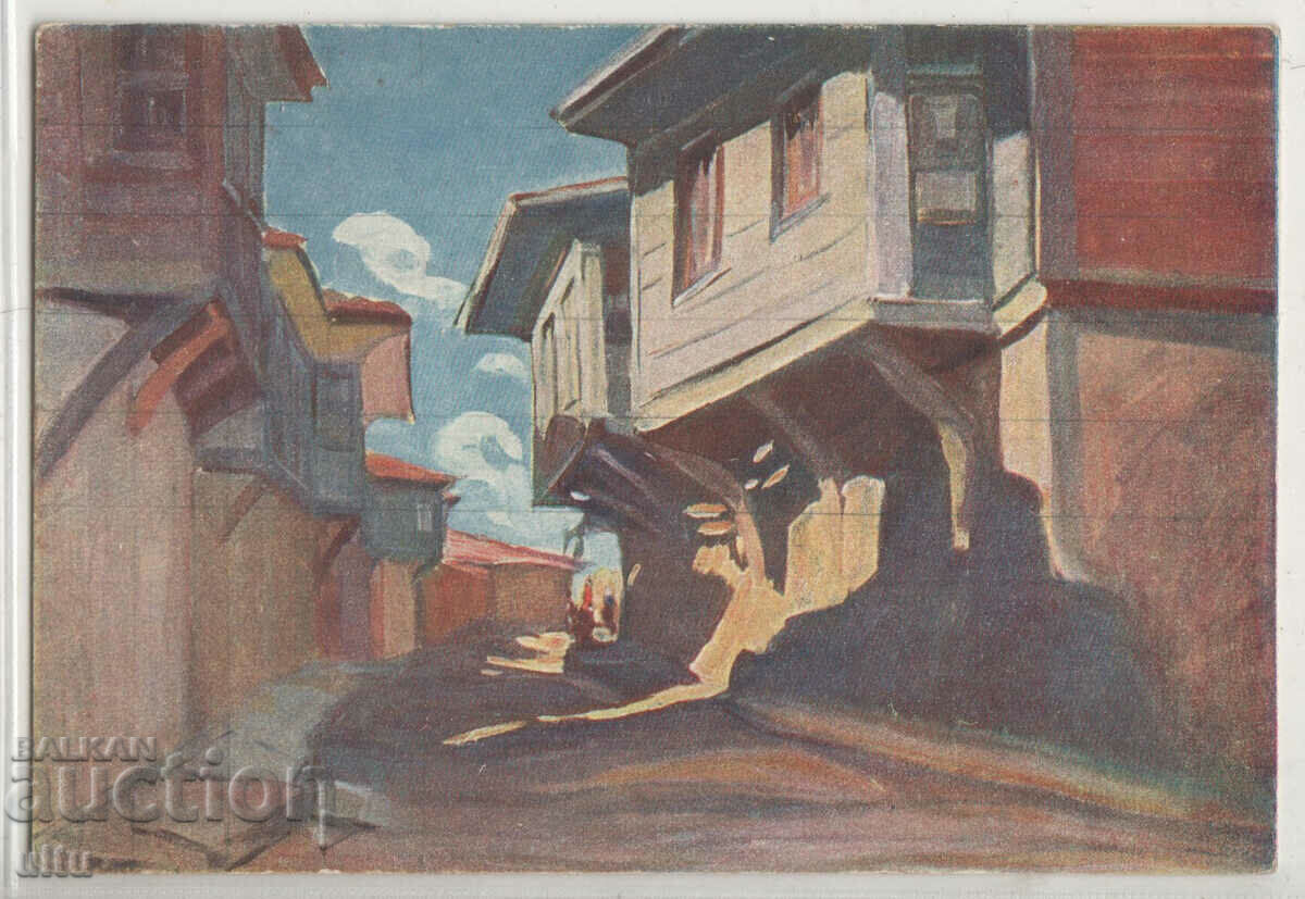 Bulgaria, Nikola Tanev, Street in Nessebar, not traveled