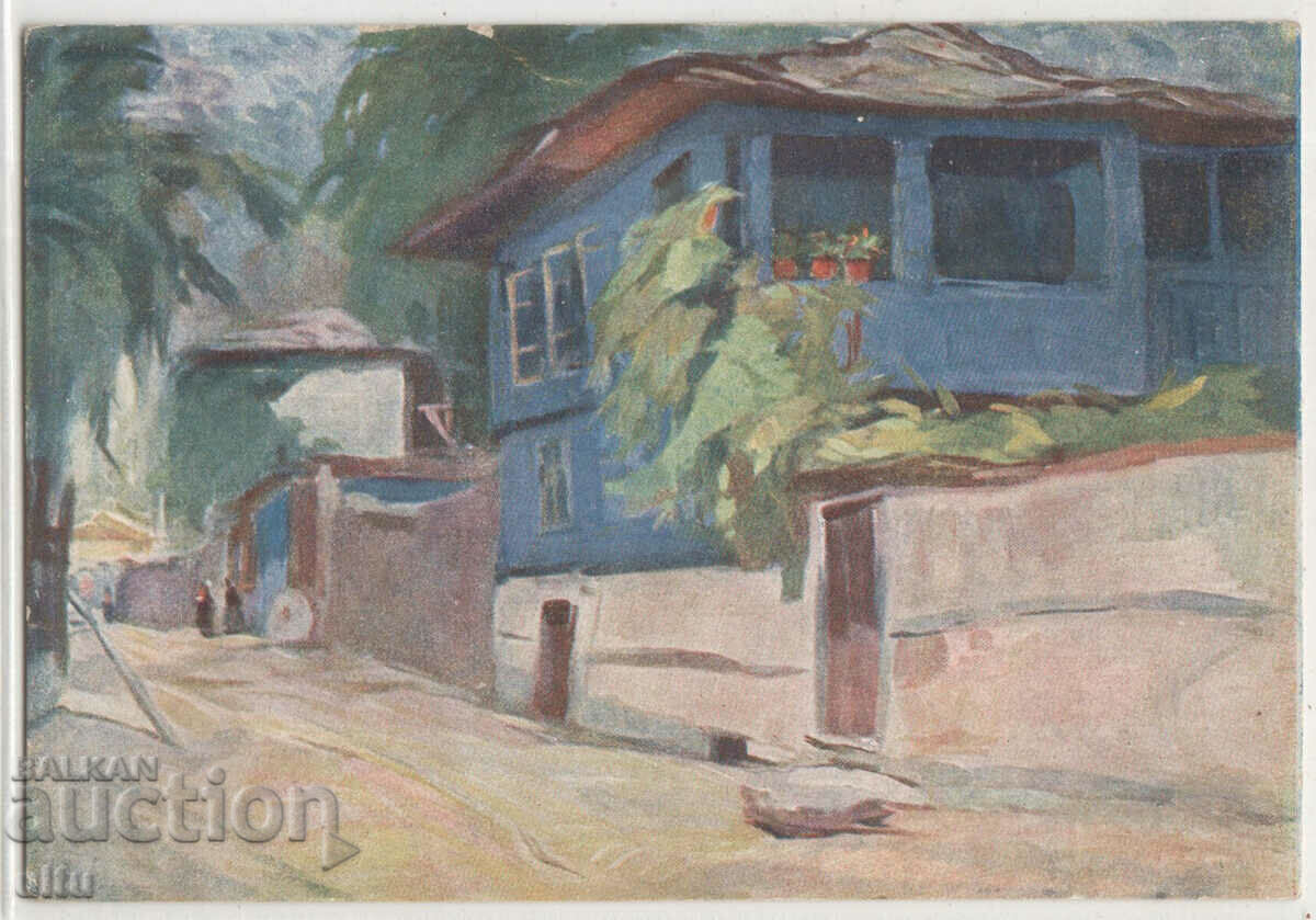 Bulgaria, Nikola Tanev, Blue House in Teteven, untravelled