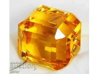 BZC! 234.35 ct natural citrine cube cert VGTL of 1 st.!