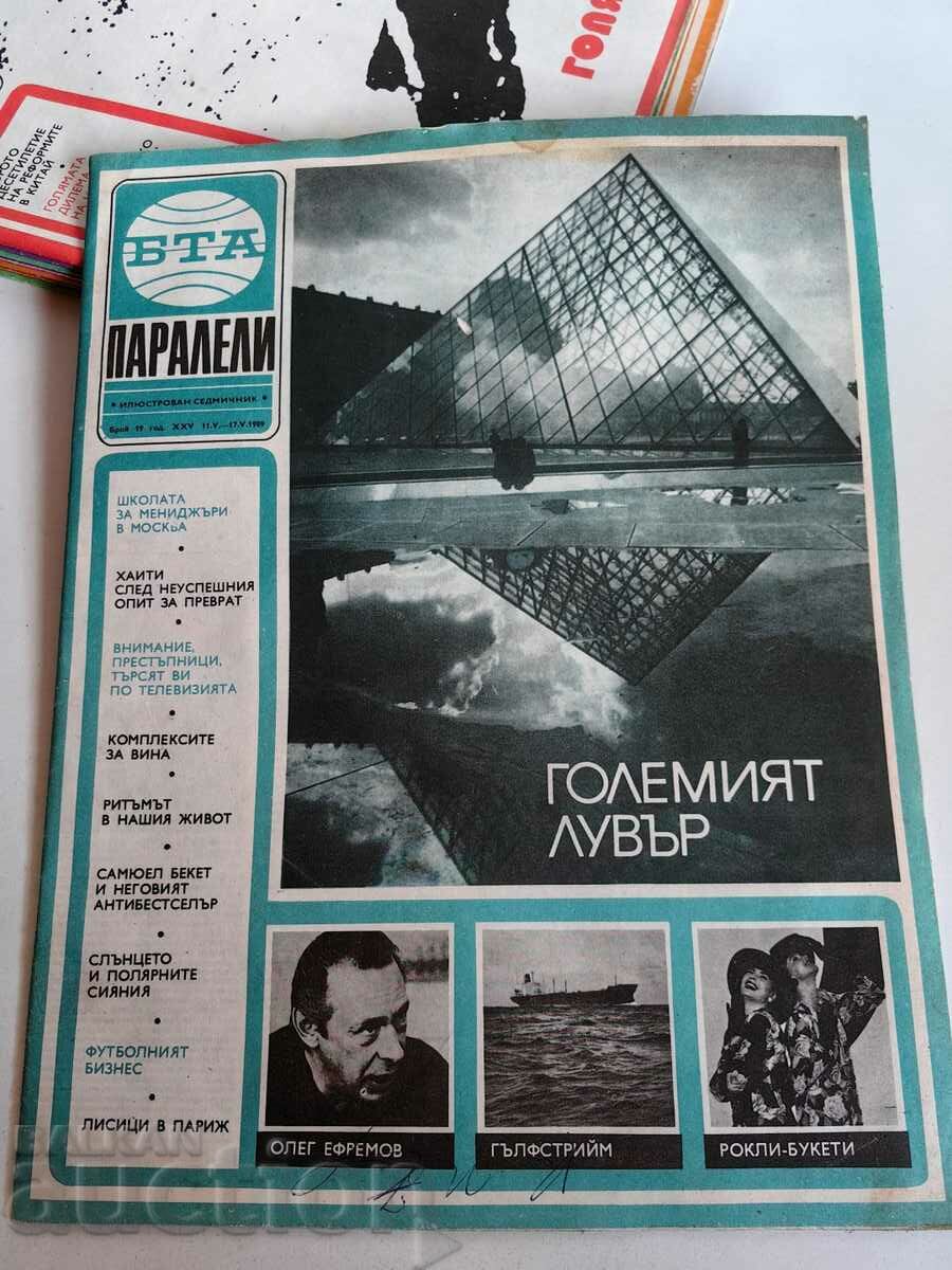 πεδίο 1989 ΠΕΡΙΟΔΙΚΟ ΒΤΑ ΠΑΡΑΛΛΗΛΟΙ