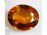 BZC! 30.95 ct natural mandarin garnet cert VGTL from 1 st.!