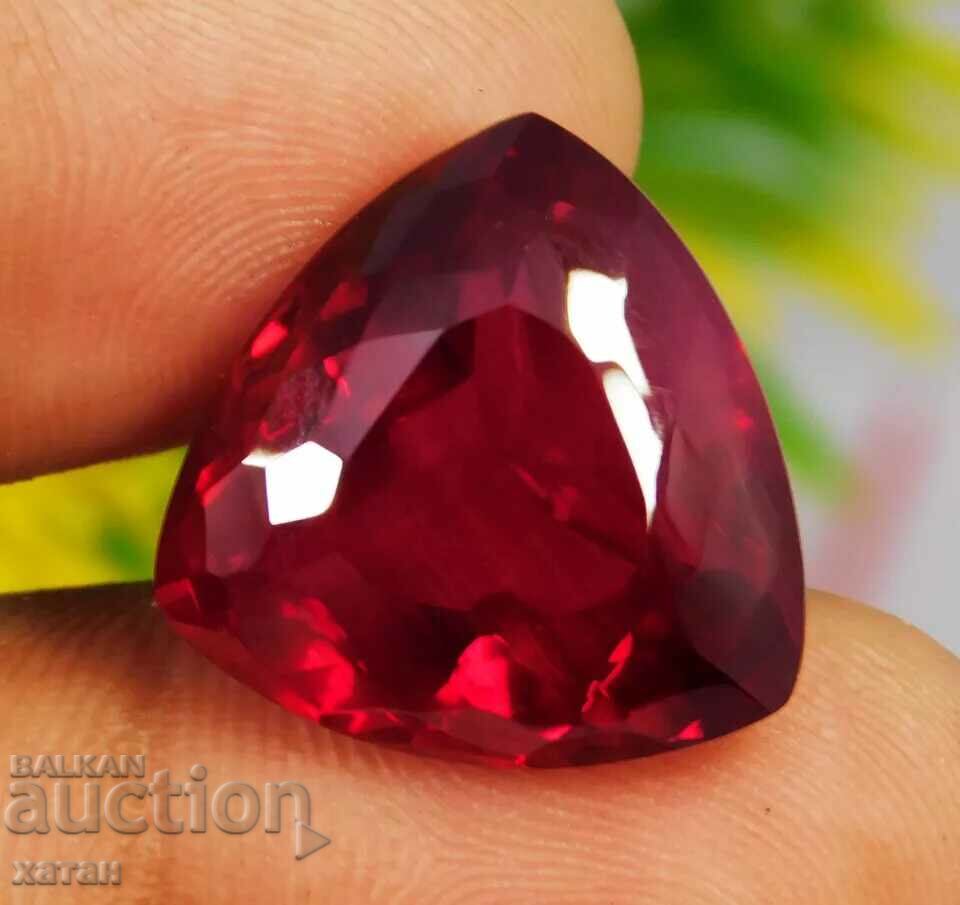 BZC! 27,10 ct. corindon natural rubin cert VGTL de 1 st.!