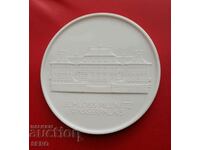 Germany-GDR-Dresden-Pilnitz Palace Porcelain Large Medal