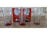 Колекционерски чаши Кока Кола с надпис на кирилица