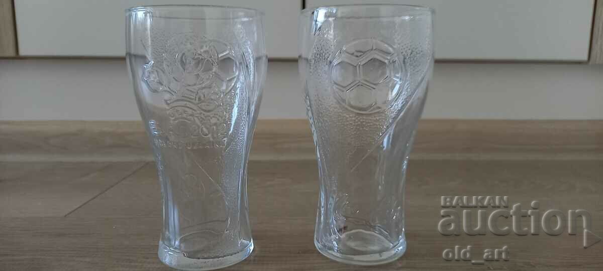 Coca Cola EURO 2012 glasses