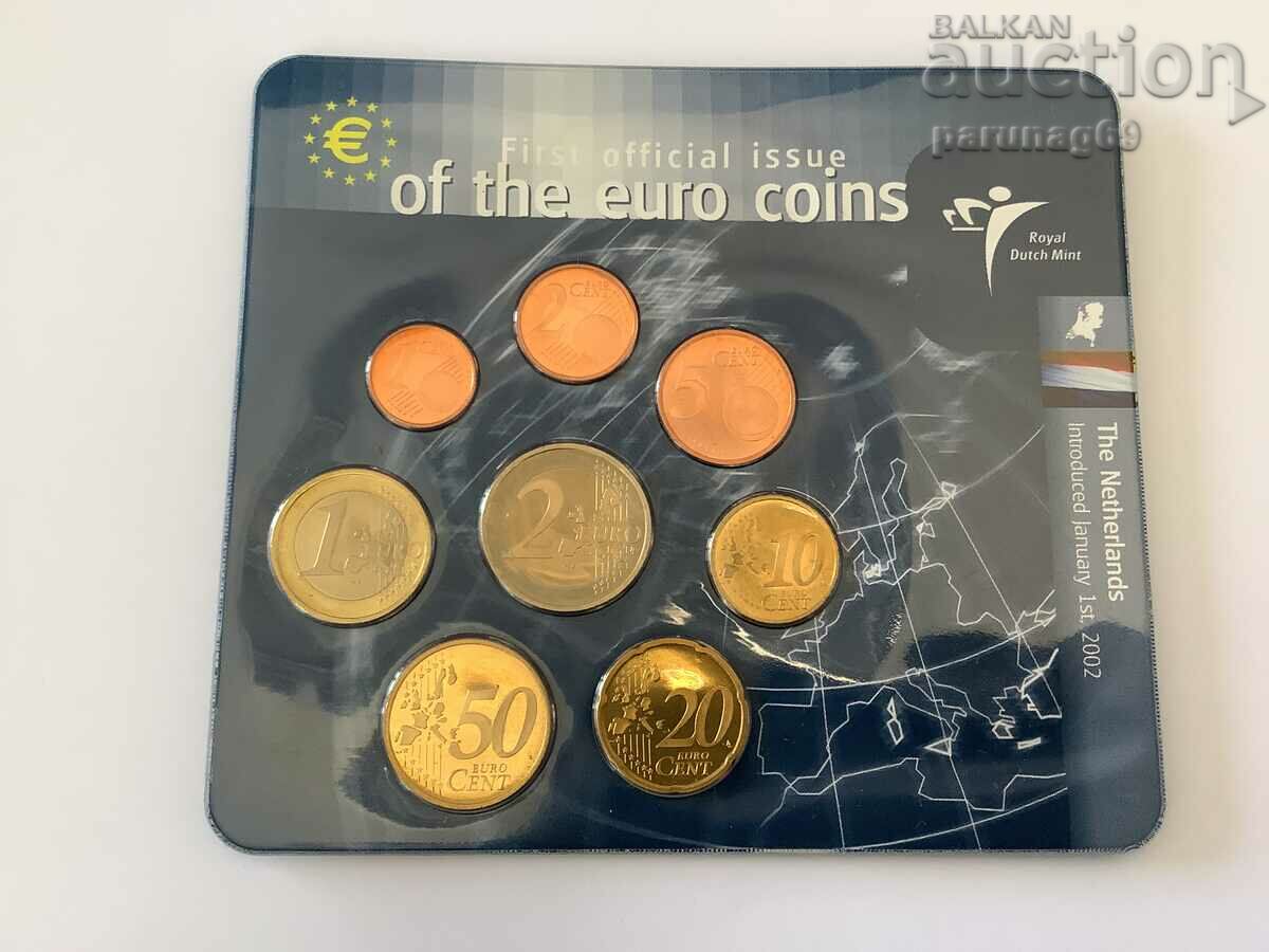 The Netherlands Complete set / lot up to 2 euros 2002