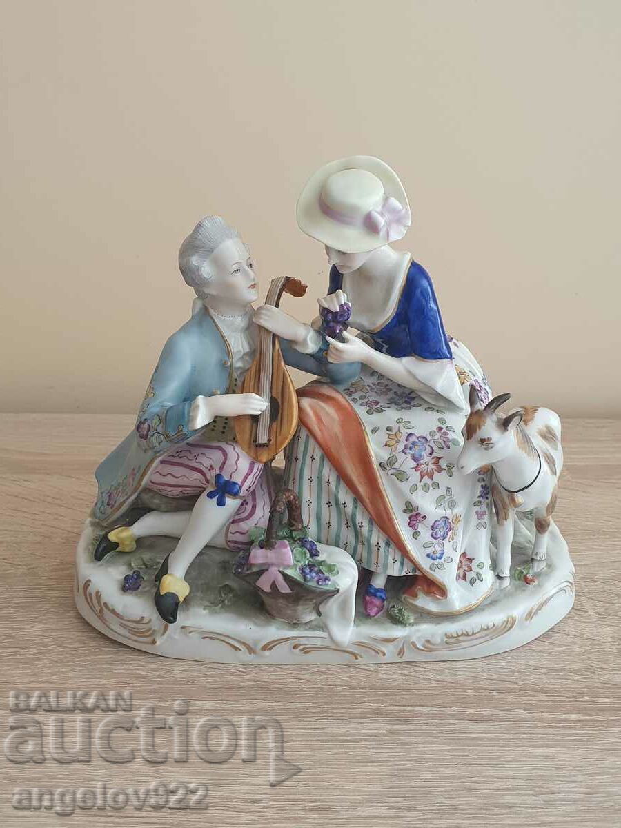 Exceptional German Porcelain Figure Statuette!!!