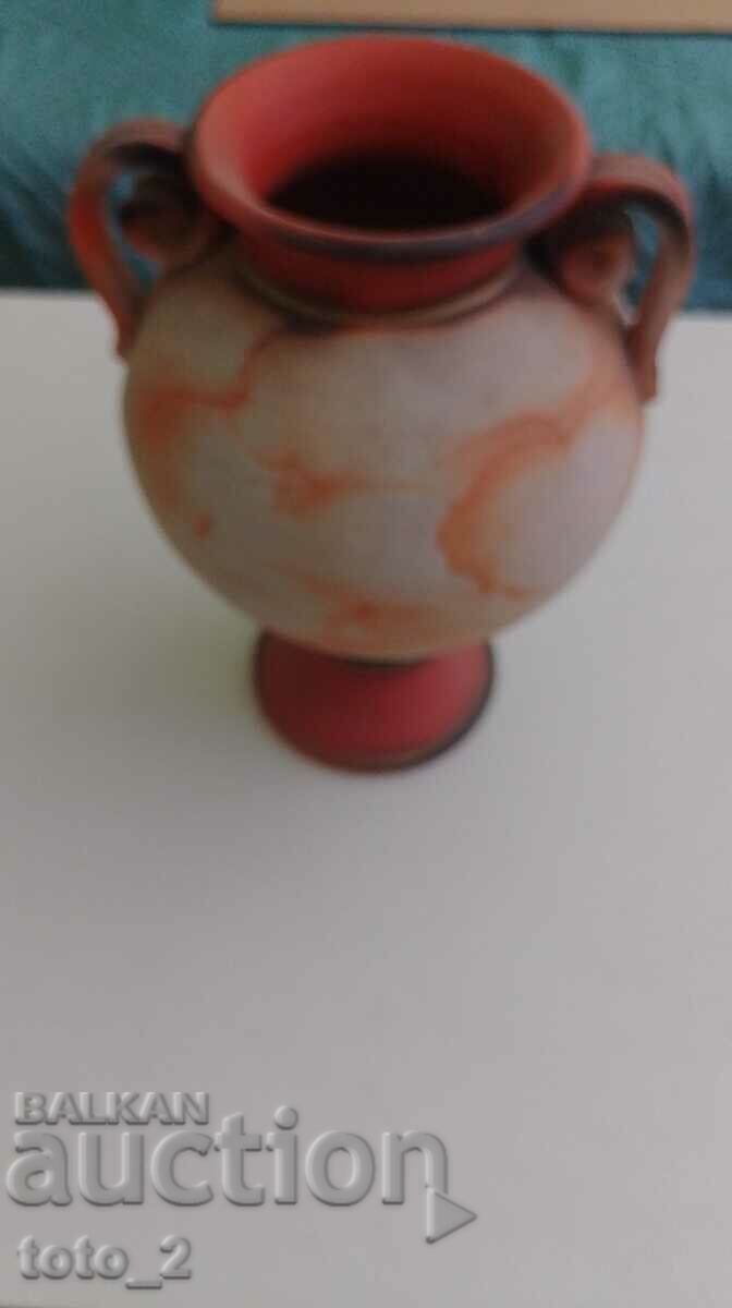 OLD CERAMIC VASE