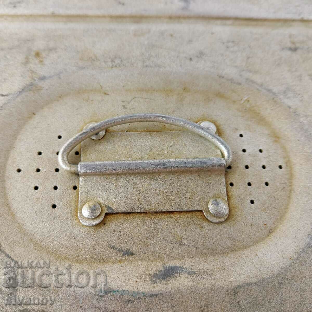 Old medical aluminum sterilization box #5620 with price 24.99 BGN | € 12.78