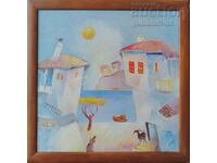 Picture "By the sea", art. M. Spasov (1950-2023)