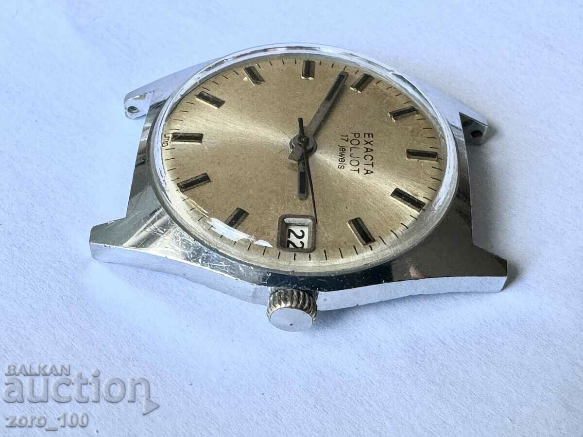 Auction EXACTA POLET 17 jewels Auction EXACTA POLET 17 jewels