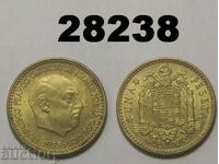 Spain 1 peseta 1956 (1953/56) UNC