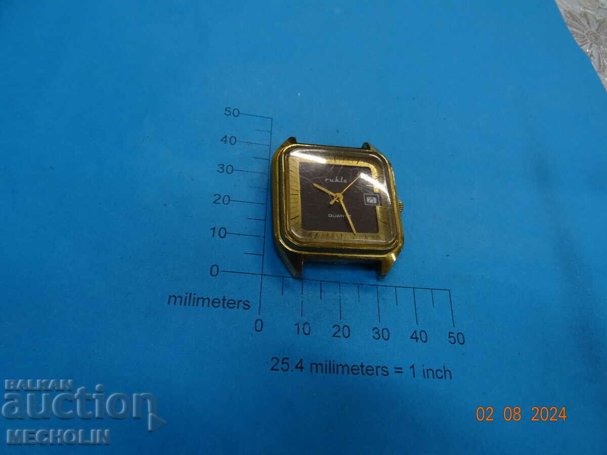 RUHLA 3 GERMAN QUARTZ MEN'S WATCH - 5 RUHLA 3 GERMAN QUARTZ MEN'S WATCH - 5