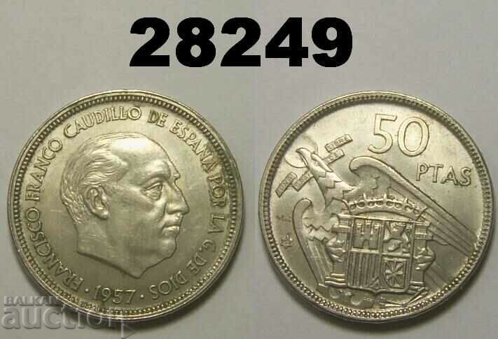 Spania 50 pesetas 1958 (1957/58)