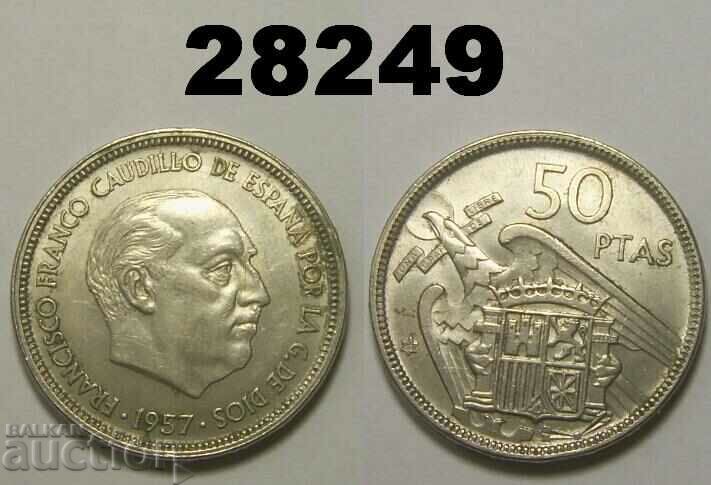 Spain 50 Pesetas 1958 (1957/58)