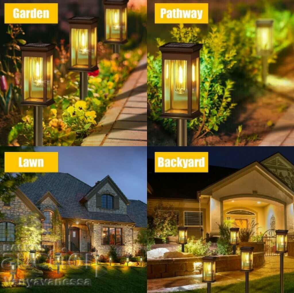 Set of 8 solar garden lamp S1031 solar lamps - 5 Set of 8 solar garden lamp S1031 solar lamps - 5