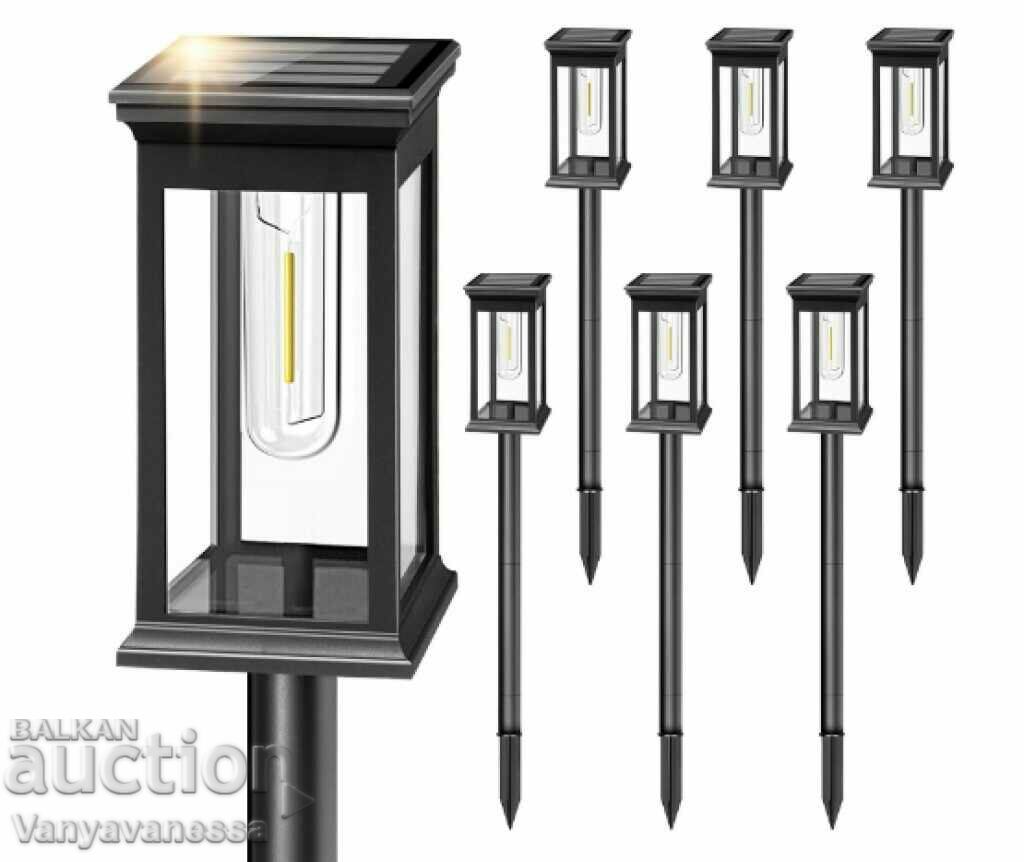 Set of 8 solar garden lamp S1031 solar lamps - 6 Set of 8 solar garden lamp S1031 solar lamps - 6