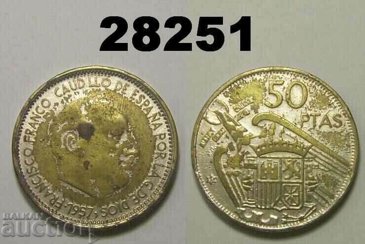 FALS! Spania 50 pesetas 1959 (1957/59)