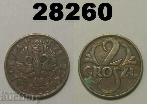 Polonia 2 groszy 1928