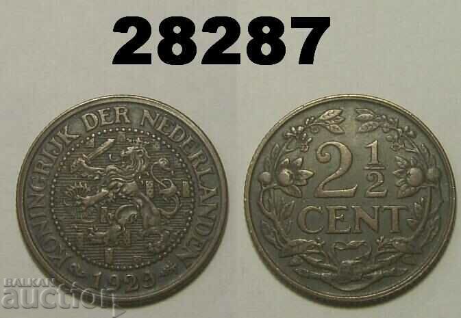 Netherlands 2 1/2 cents 1929