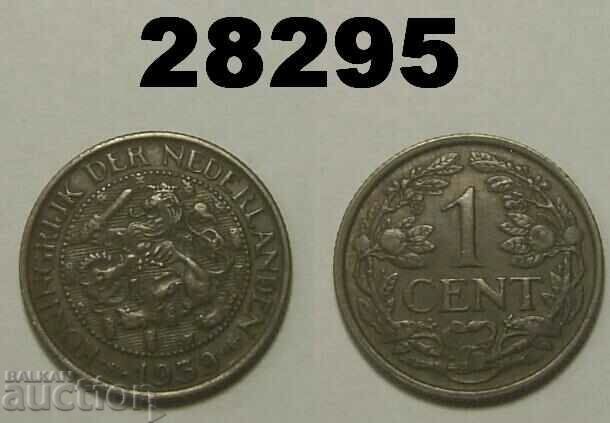 Netherlands 1 cent 1939
