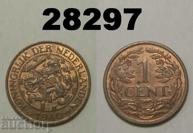 Netherlands 1 cent 1940