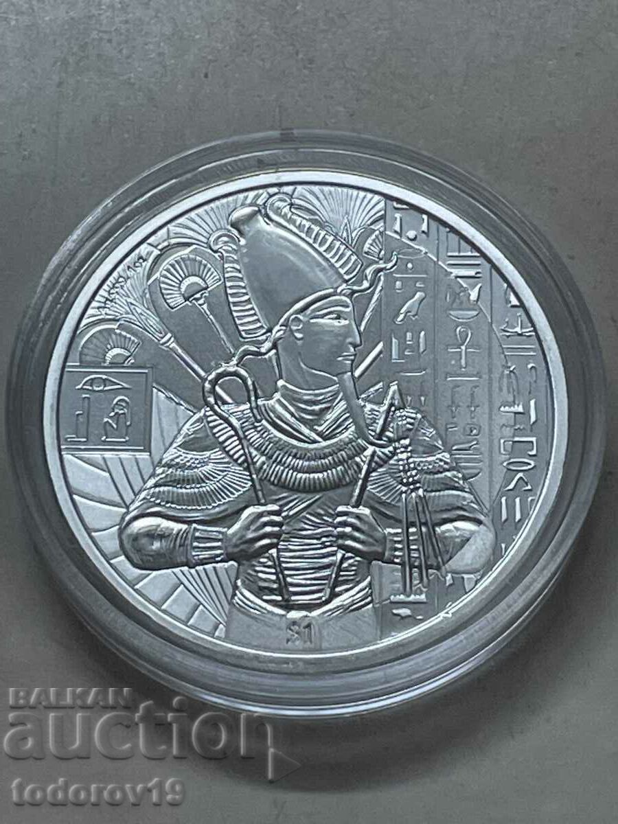 Auction Silver 1 oz Osiris - Sierra Leone 2023 Auction Silver 1 oz Osiris - Sierra Leone 2023
