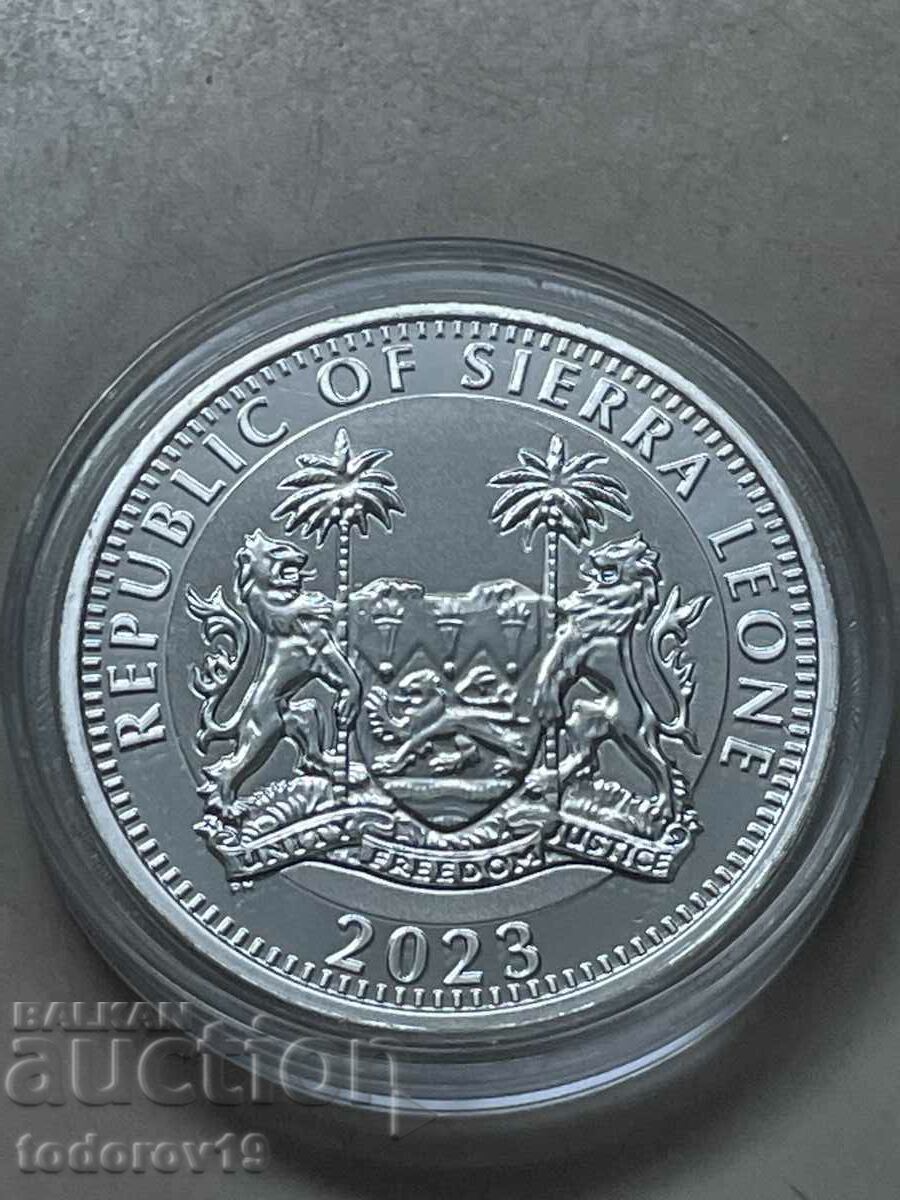 Delivery of Silver 1 oz Osiris - Sierra Leone 2023 Delivery of Silver 1 oz Osiris - Sierra Leone 2023