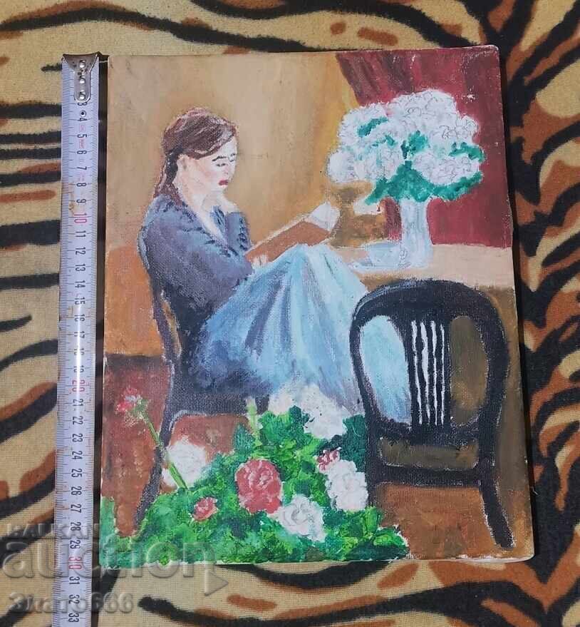 Oil painting canvas with price 10.00 BGN | € 5.11 Oil painting canvas with price 10.00 BGN | € 5.11