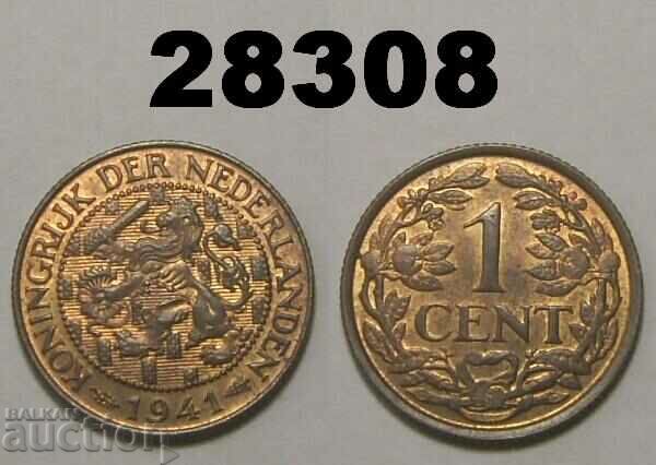 Netherlands 1 cent 1941