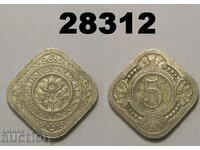 Olanda 5 cenți 1938