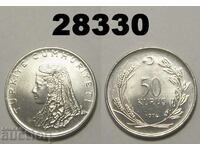 Turcia 50 kuruş 1974 UNC