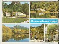 Картичка  България  Смолян Смолянските езера 3*