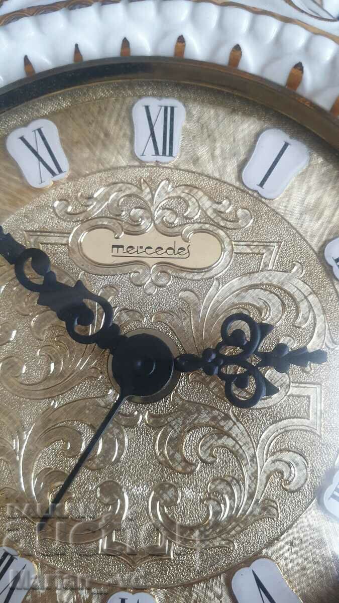 Vintage Mercedes porcelain table clock - 5 Vintage Mercedes porcelain table clock - 5