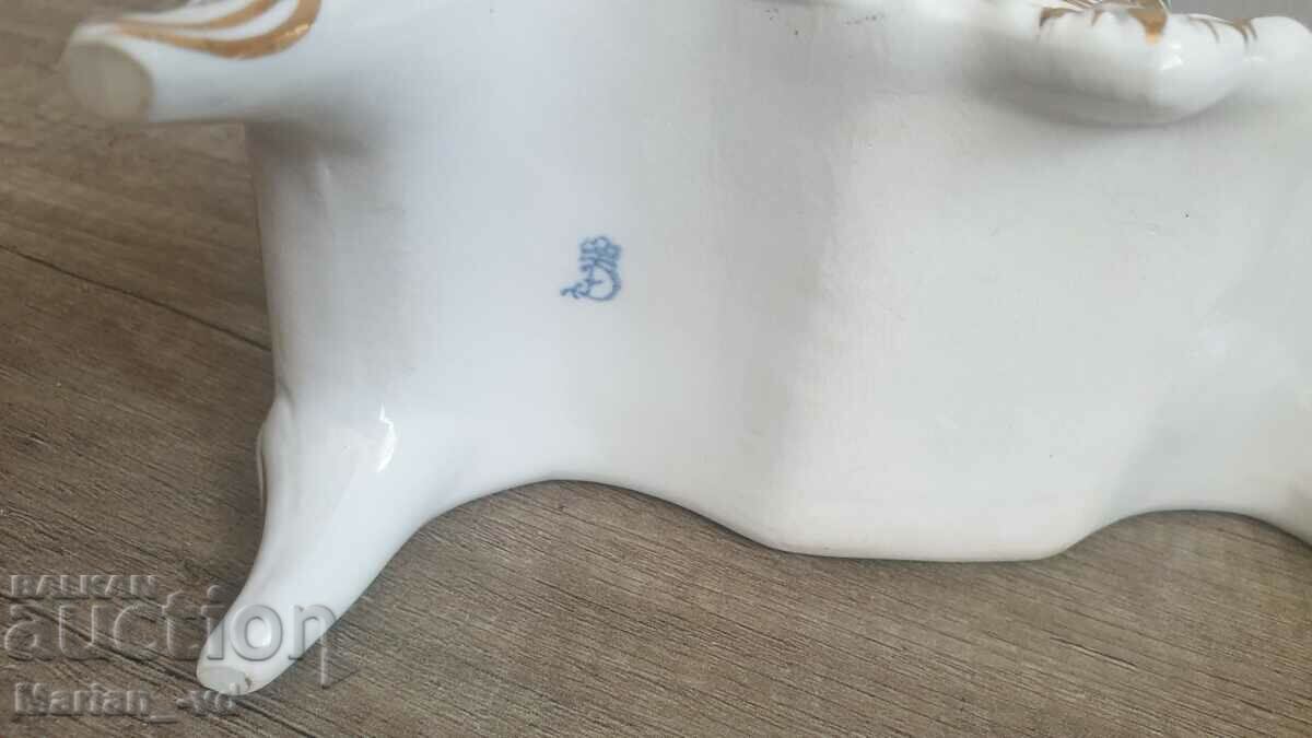 Vintage Mercedes porcelain table clock - 6 Vintage Mercedes porcelain table clock - 6