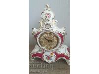 Vintage Mercedes porcelain table clock