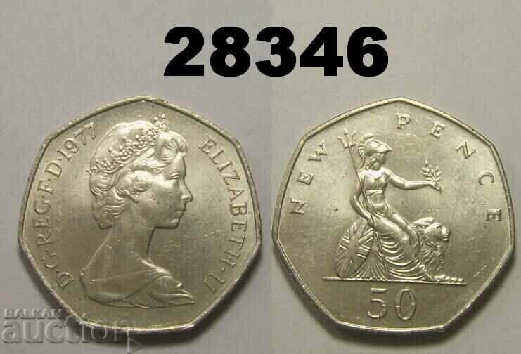 Great Britain 50 pence 1977