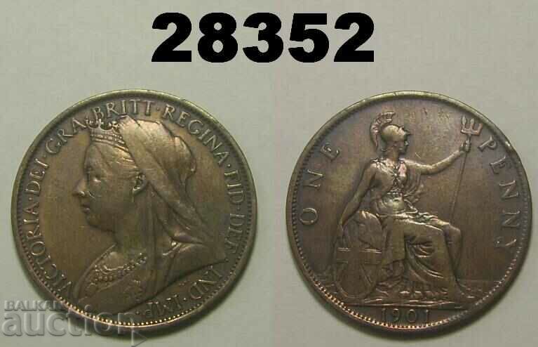 Marea Britanie 1 penny 1901