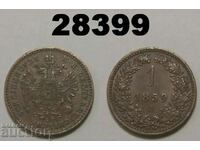 Austria 1 Kreuzer 1859 A