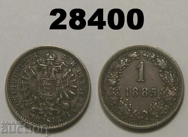 Austria 1 Kreuzer 1885