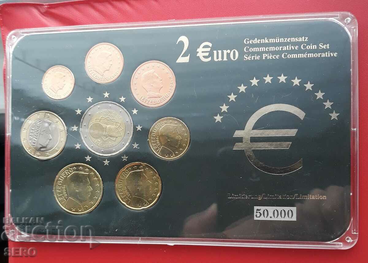 Luxembourg-SET 2002-2006 κερμάτων 8 ευρώ