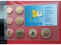 Vatican SET de 8 monede euro dovadă 2013