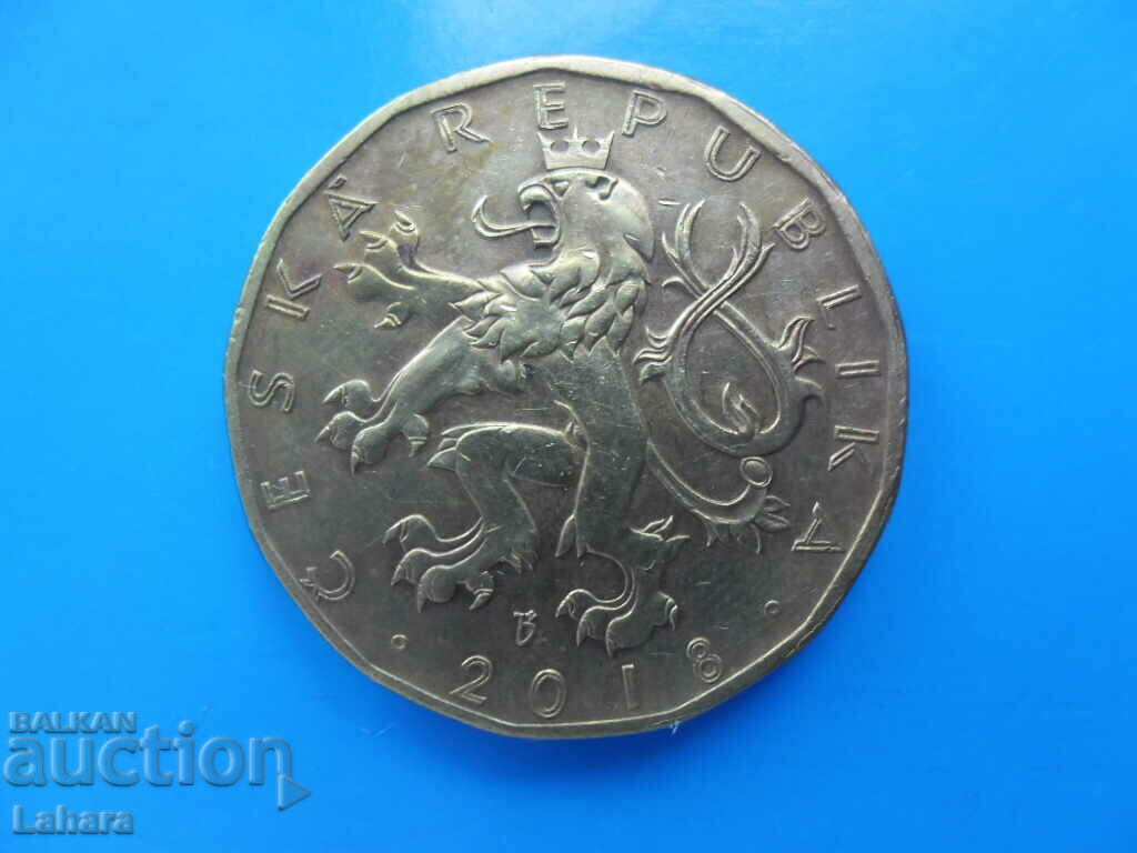 20 crowns 2018. Czech Republic with price 4.00 BGN | € 2.05 20 crowns 2018. Czech Republic with price 4.00 BGN | € 2.05