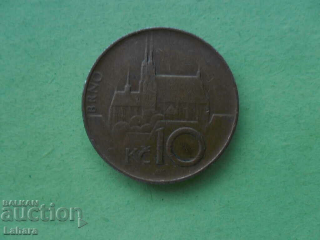 10 крони 1995 г. Чехия