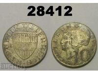 Австрия 10 шилинга 1958 сребро