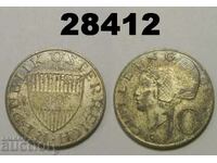 Austria 10 Shillings 1958 Silver