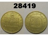 Austria 20 schillings 1980