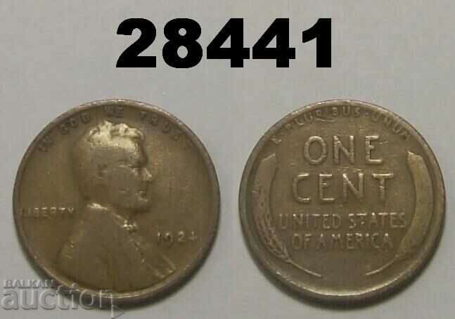 US 1 cent 1924