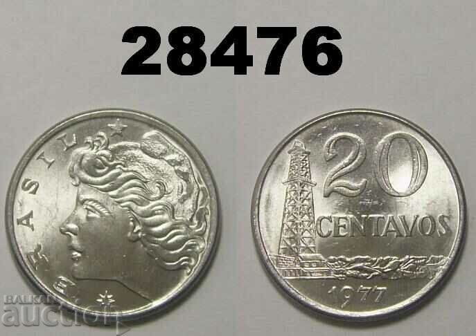 Βραζιλία 20 centavos 1977